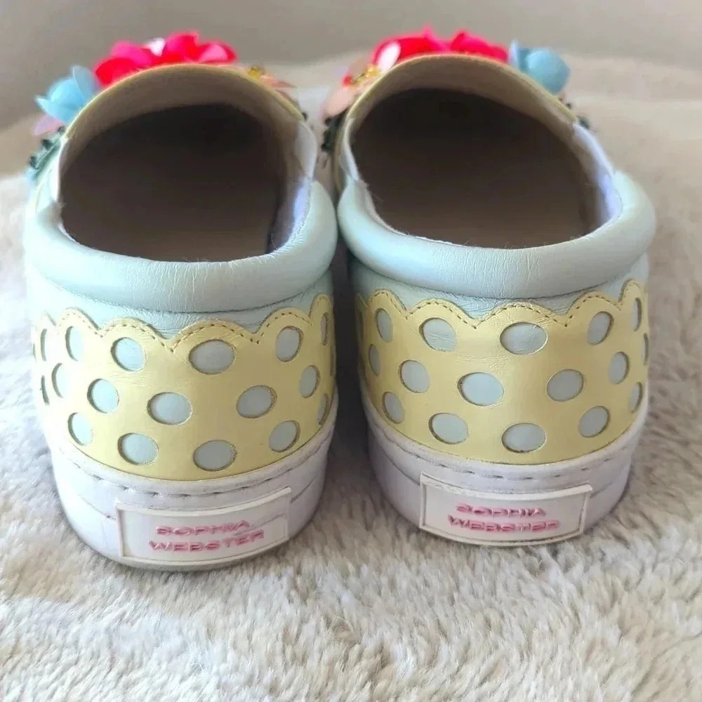 Sophia Webster Lilico Sequin Adele Sneaker - Picture 4 of 9